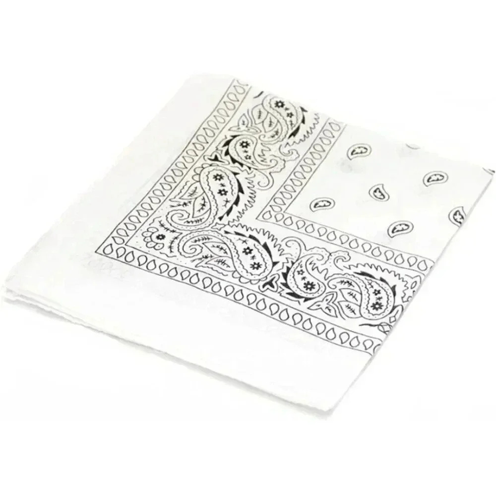 Cotton Paisley Cowboy Bandanas Headband